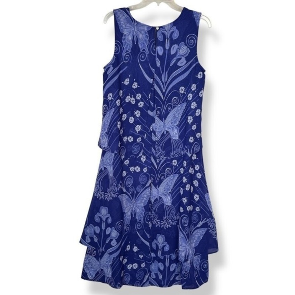 Pyramid Collection Butterfly Dress Size Medium‎ Chiffon Fairy Y2K Whimsical - Picture 2 of 13